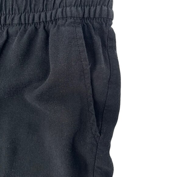 Old Navy Womens Black Elastic Waist Cropped Jogger Pants Size M - Picture 2 of 6